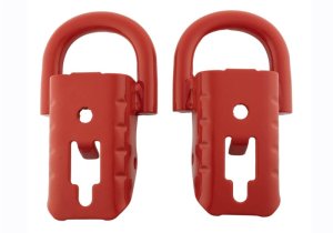 Ford F-150 Tow Hooks - Front - Ford Racing - Ford Performance - Red - `15-`25 Ford F-150 Tow Hooks - Front - Ford Racing - Ford Performance - Red - `15-`25